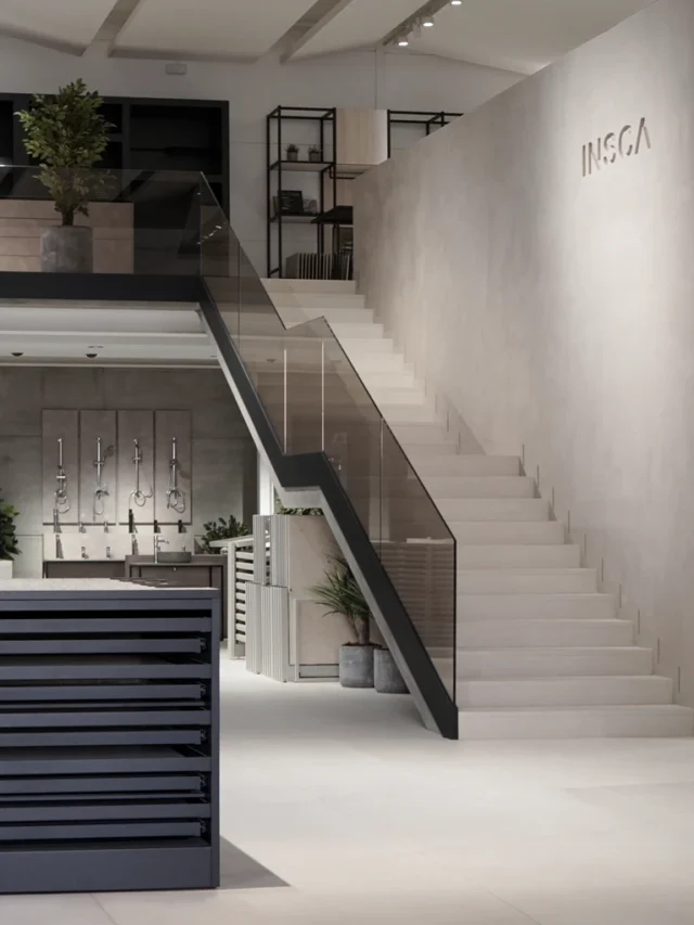 INSCA_Showroom de expositores para materiales de construcción