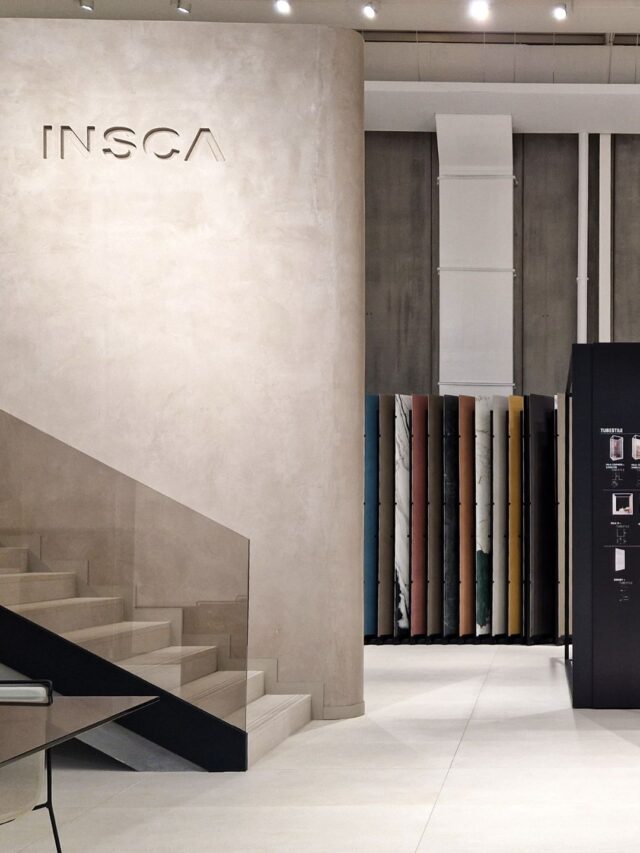 Soluciones expositivas para materiales de construcción