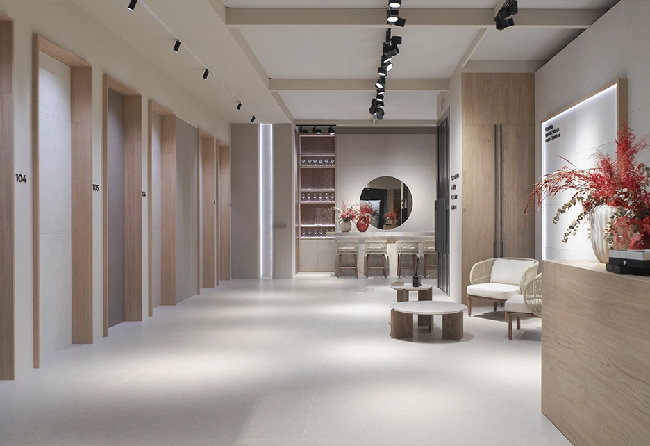 Showroom cerámico Pamesa | INSCA