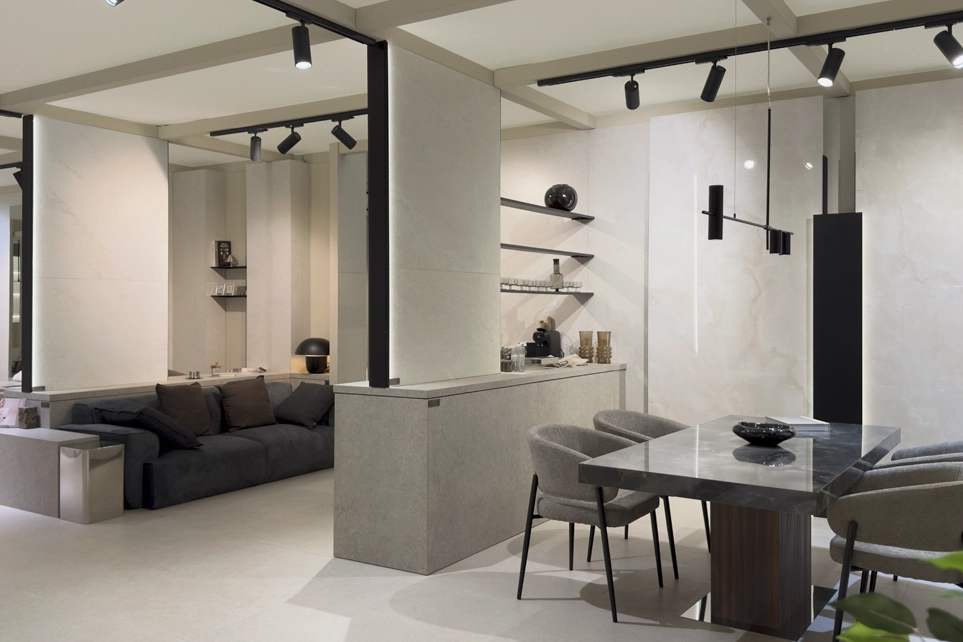 Arquitectura efímera aplicada a la exposición de materiales de construcción