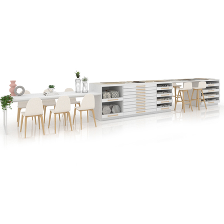 Banco técnico de trabajo Composición 205 cabecera