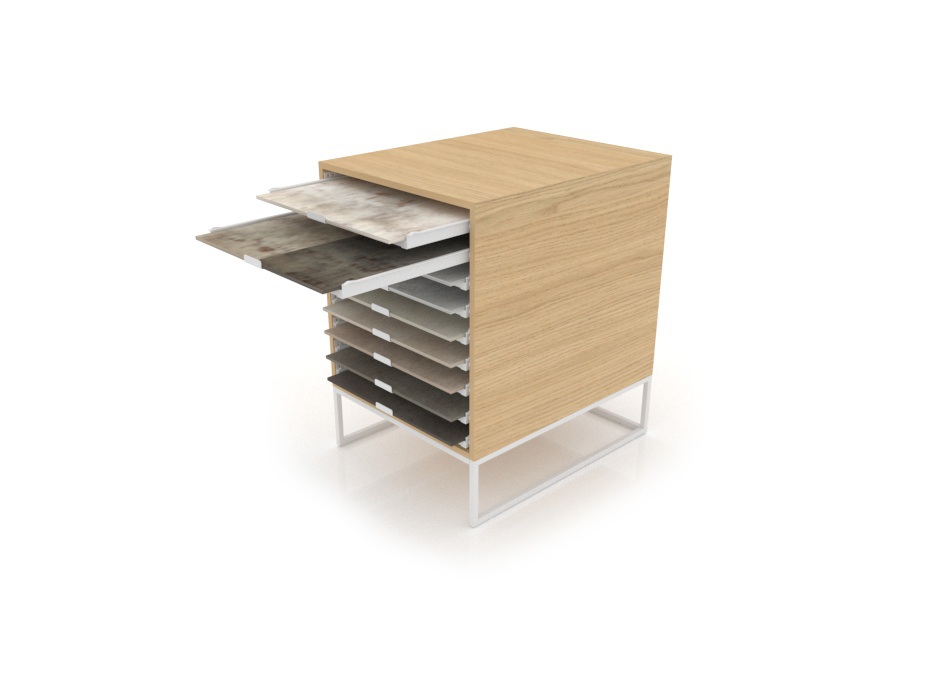 UP H Loose 60x60 madera vicenza blanco abierto
