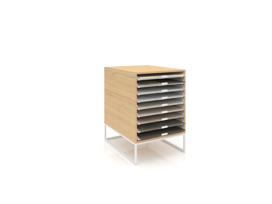 UP H Loose 60x60 madera vicenza blanco cerrado
