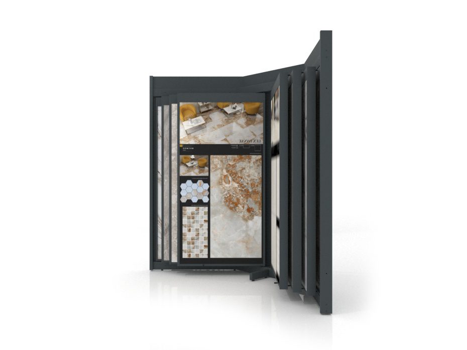 Mueble para exponer cerámica Book 12