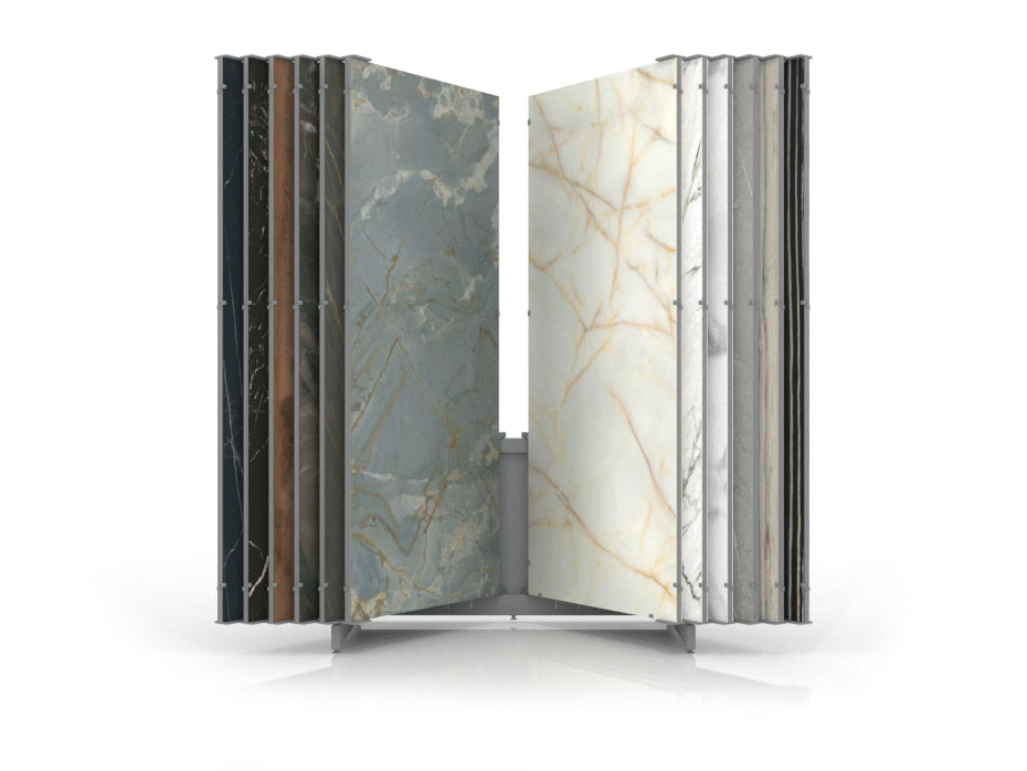 Expositor para placas Book 224 Slimshow 2800 plata