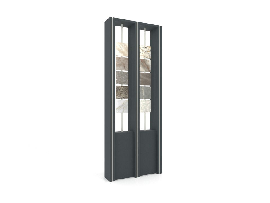 Divisor modular para ceramotecas Boutique Divider﻿​ antracita 20x20 lateral