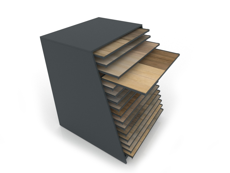Cajonera Laminados Woodlook antracita