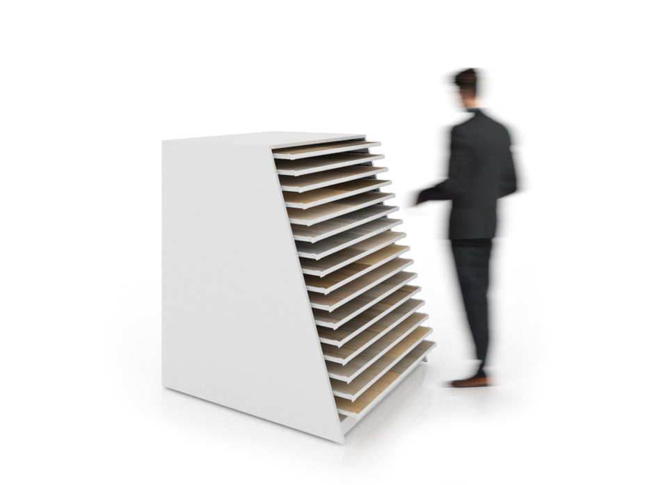 Cajonera Laminados Woodlook blanco