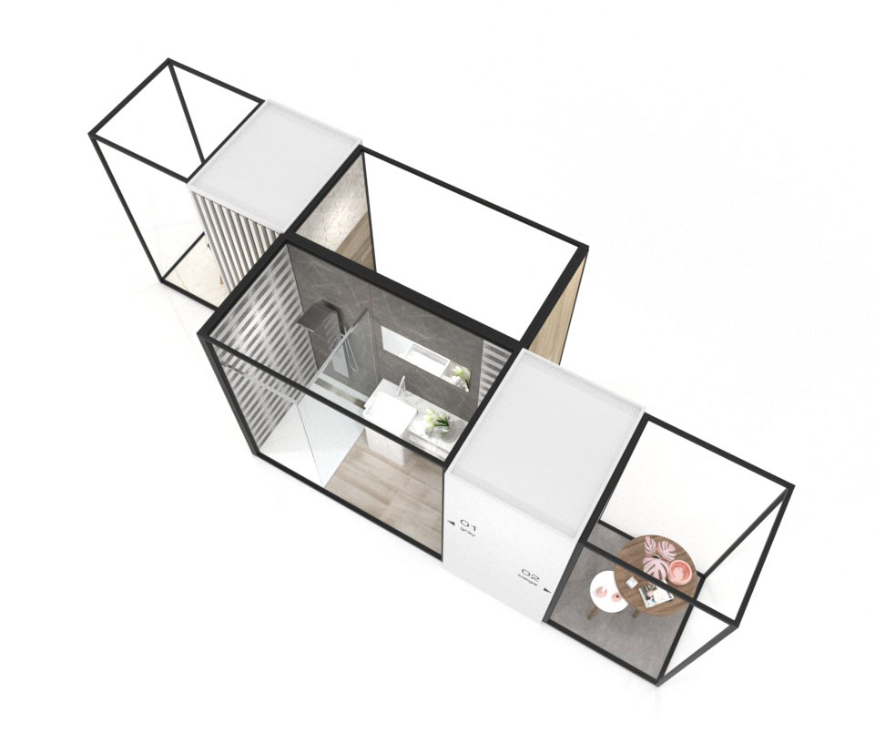 Composición 134 combinado aerea