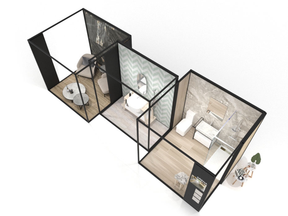 Composición 136 negro aereo