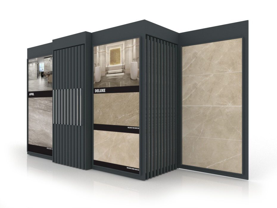 Mueble expositor Composition 138 Antracita