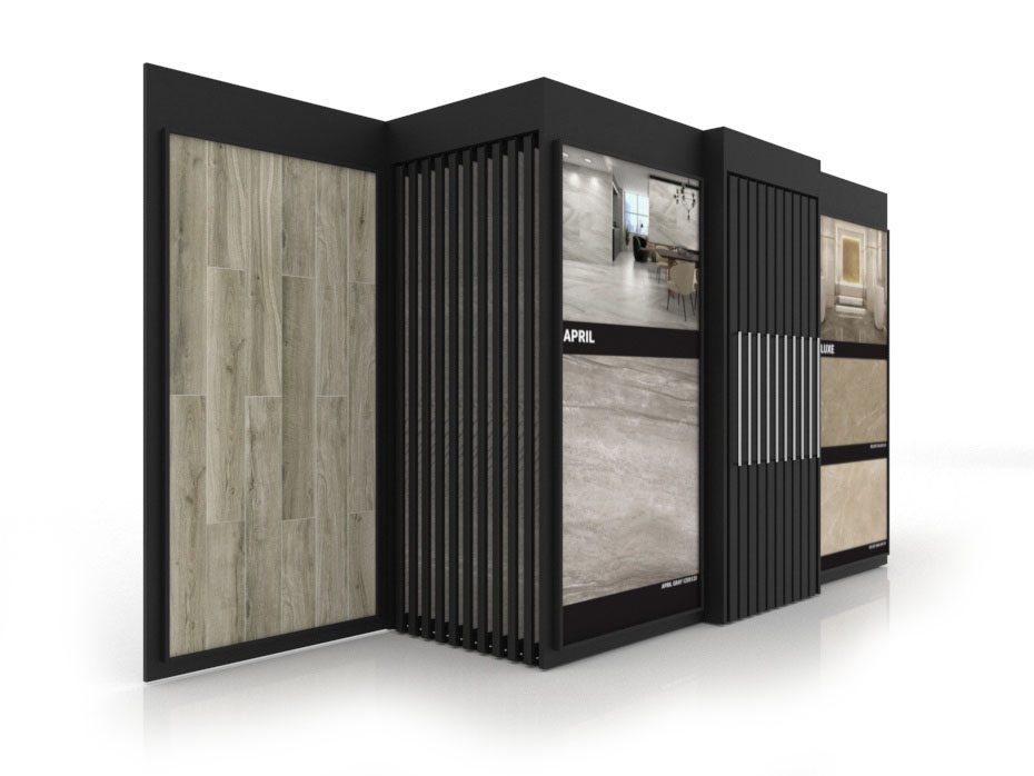 Mueble expositor Composition 138 Negro
