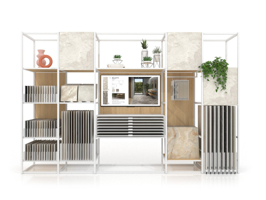 Ceramoteca digitalizada Composición 159 madera vicenza frontal