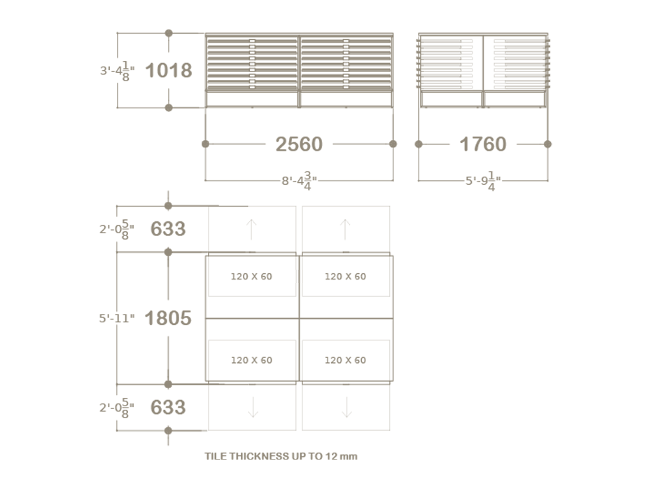  banco técnico para exponer azulejos compo 219 plano