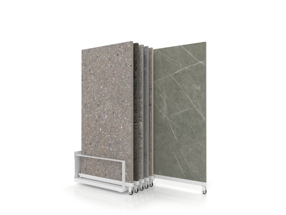 Módulo expositor de azulejos CR Chicago 120x60 Blanco