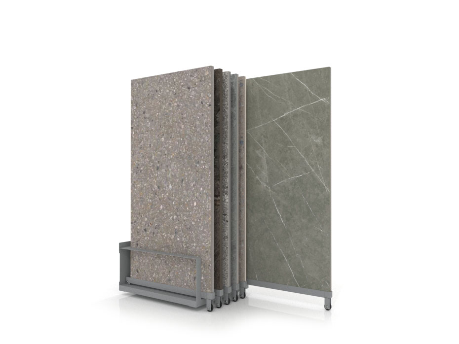 Módulo expositor de azulejos CR Chicago 120x60 Plata