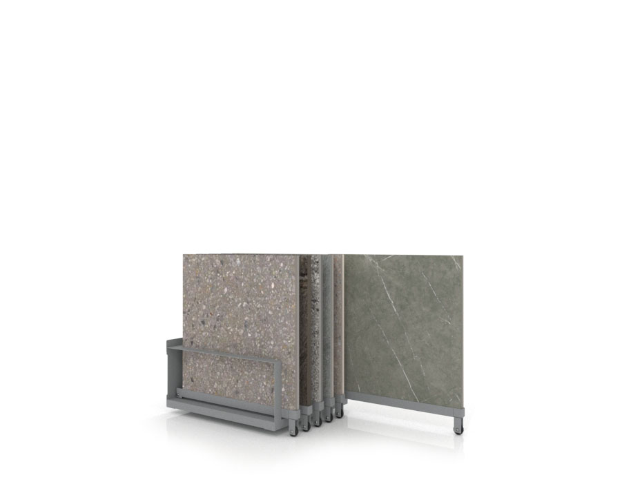 Módulo expositor de azulejos CR Chicago 60x60 Plata