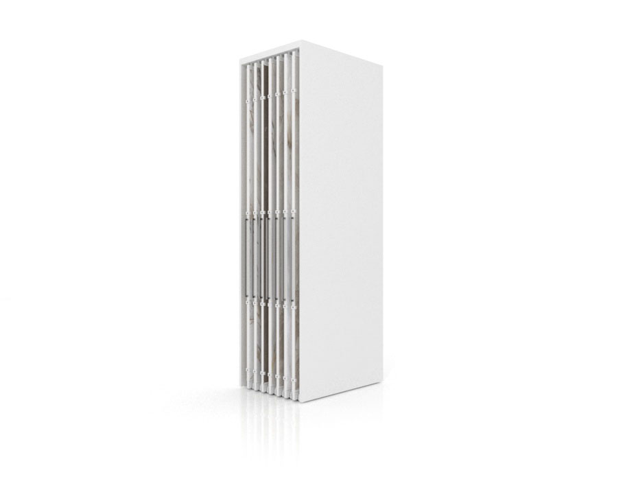 Expositor corredero para azulejos de gran formato Denver 3000/14 Blanco