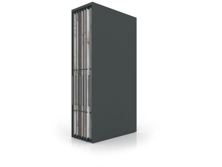 Expositor corredero para azulejos de gran formato Denver 3200/14 Antracita