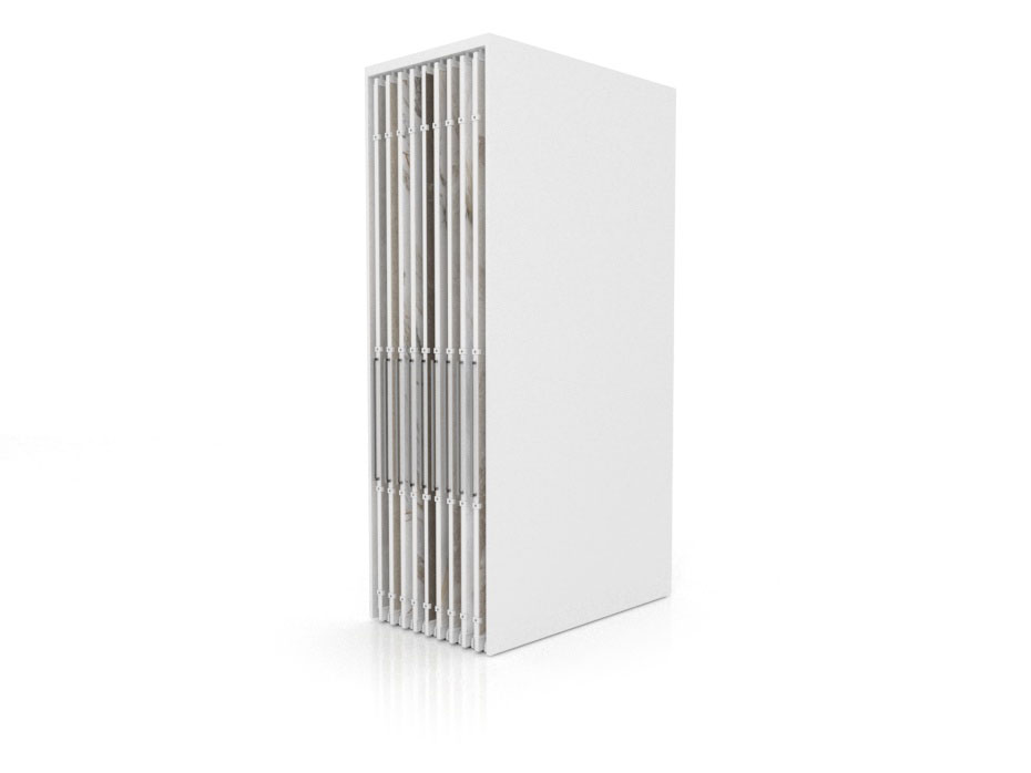 Expositor corredero para azulejos de gran formato Denver 3200/18 Blanco