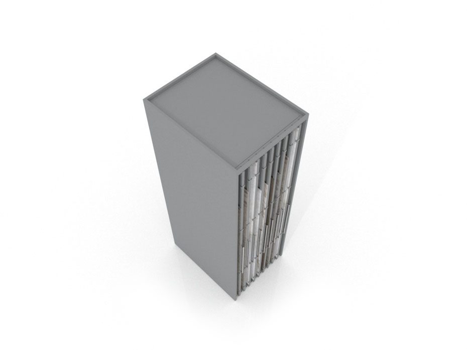 Expositor para azulejos multiformato Denver Polivalente Plata 18