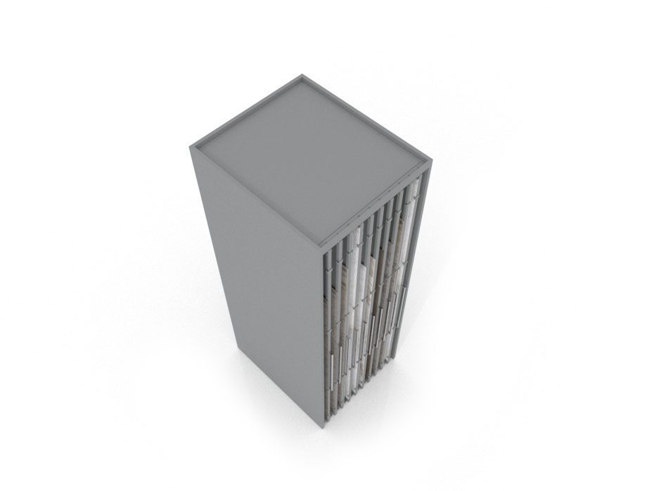 Expositor para azulejos multiformato Denver Polivalente Plata 20