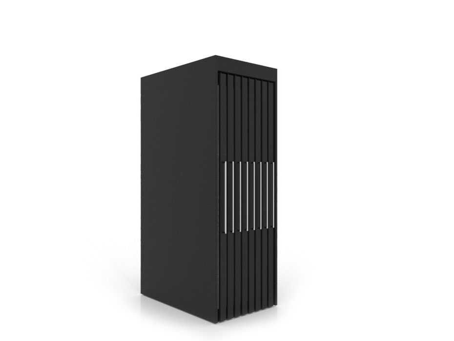 Präsentationsmöbel für fliesen Girevole XL 16 Schwarz 2400x1205_2