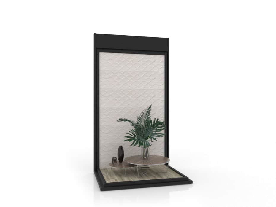 tiled display wall Isla 120 black_1