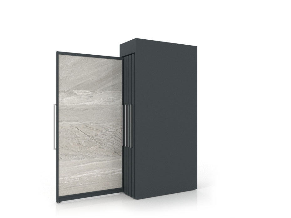 tile sample board display Londres XL 10 Anthracite 2400x1205_2