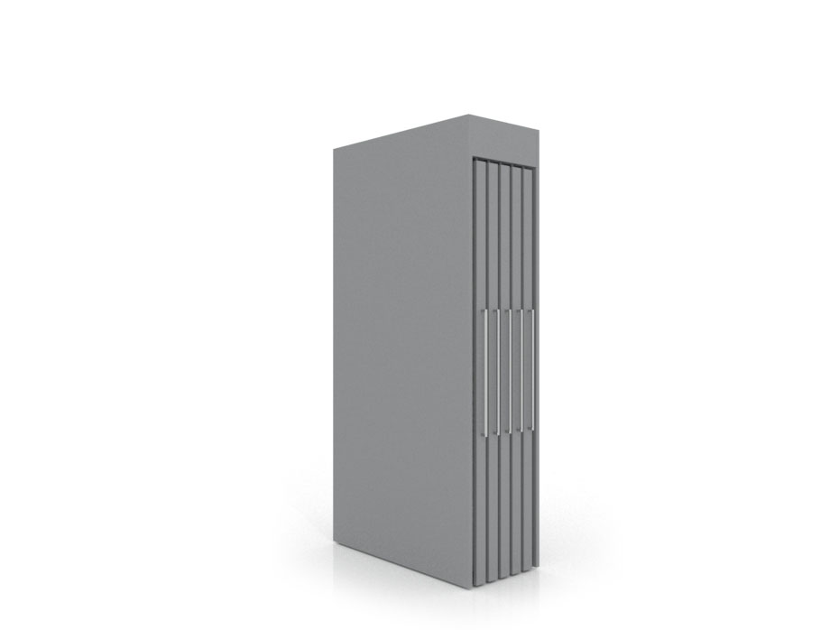 Tile display stands for sale Londres XL 10 Silver 2400x1205_1