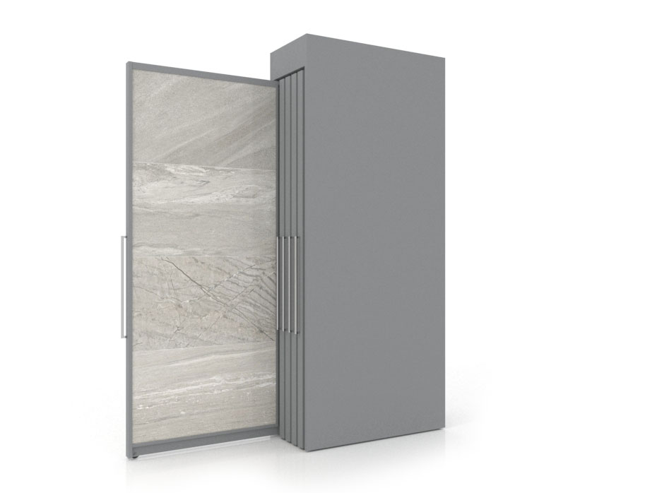 showroom tile display Londres XL 10 silver 2800x1205_2