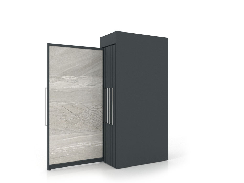 tile sample board display Londres XL 12 Anthracite 2400x1205_2