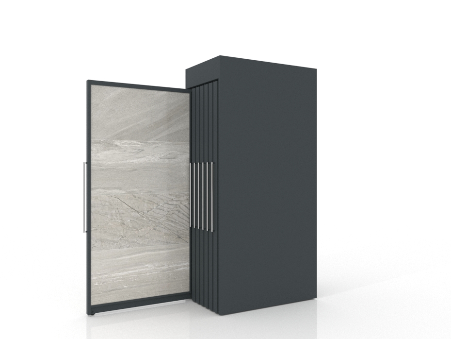tile sample board display Londres XL 14 Anthracite 2400x1205_2