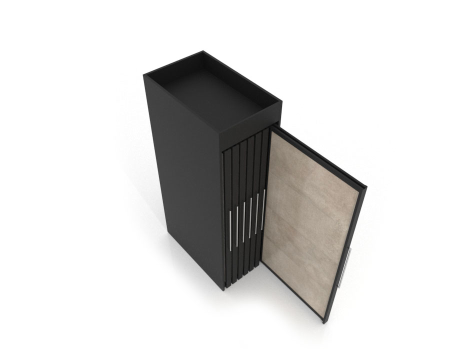 ceramic tile display boards Londres XL 14 Black 2400x1205_3