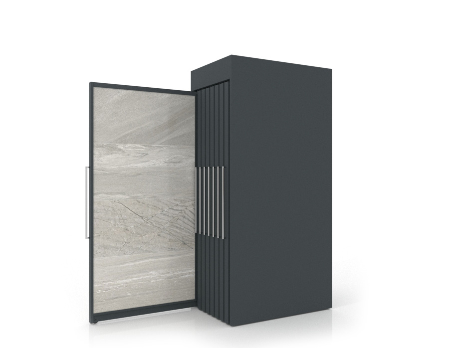 tile sample board display Londres XL 16 Anthracite 2400x1205_2