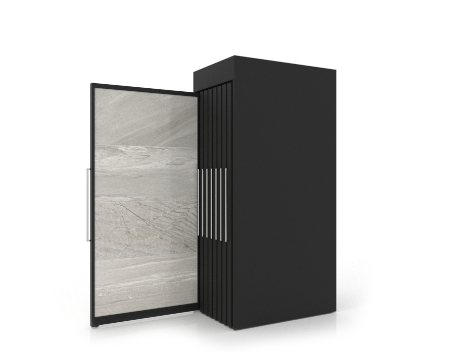 ceramic tile display boards Londres XL 16 Black 2400x1205_2