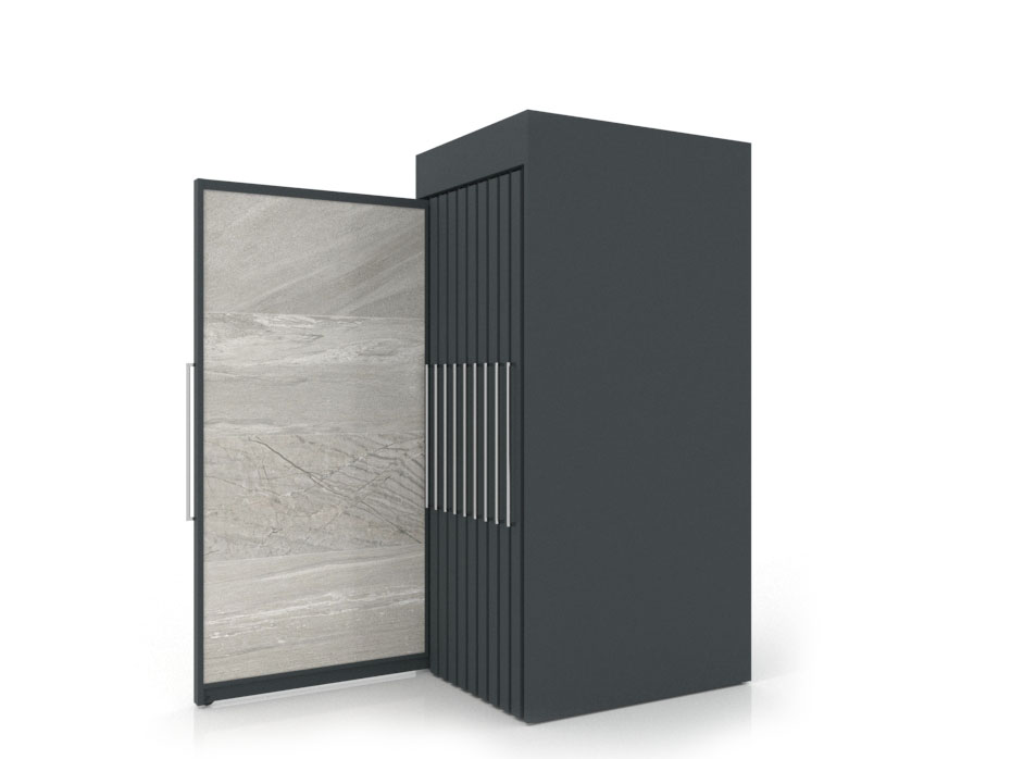 tile sample board display Londres XL 20 Anthracite 2400x1205_2
