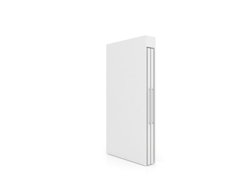 Tile displays for showrooms Londres XL 4 White 240x1205_1