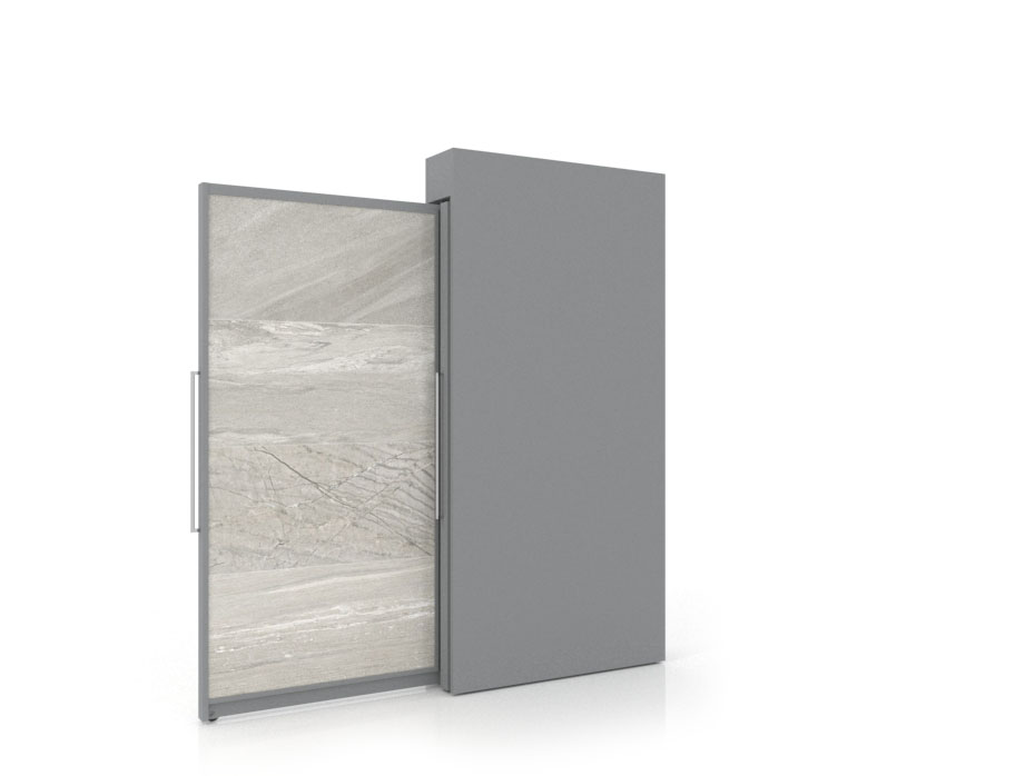 Tile display stands for sale Londres XL 4 Silver 2400x1205_2