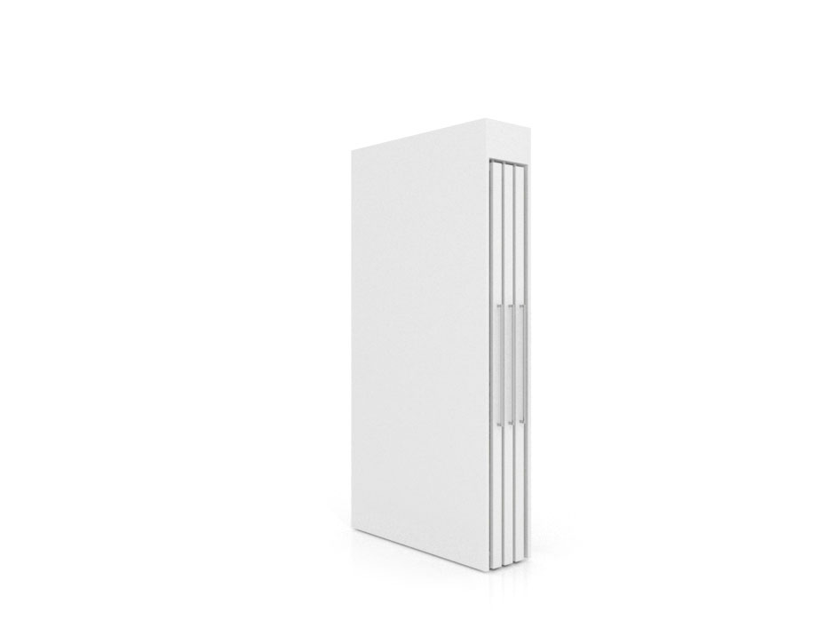 Tile displays for showrooms Londres XL 6 White 240x1205_1