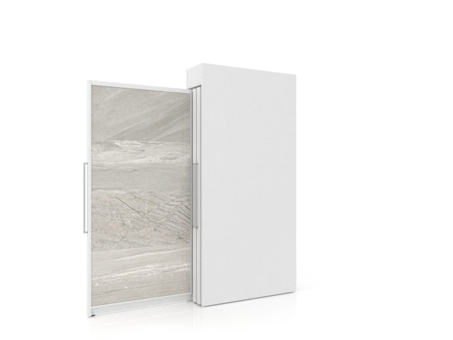 Tile displays for showrooms Londres XL 6 White 240x1205_2