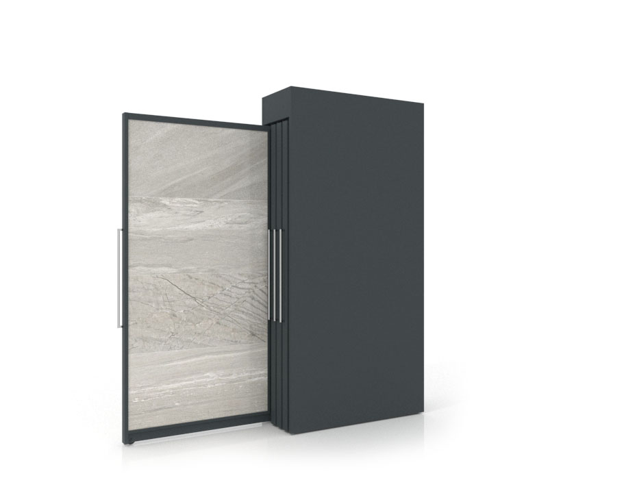 tile sample board display Londres XL 8 Anthracite 2400x1205_2