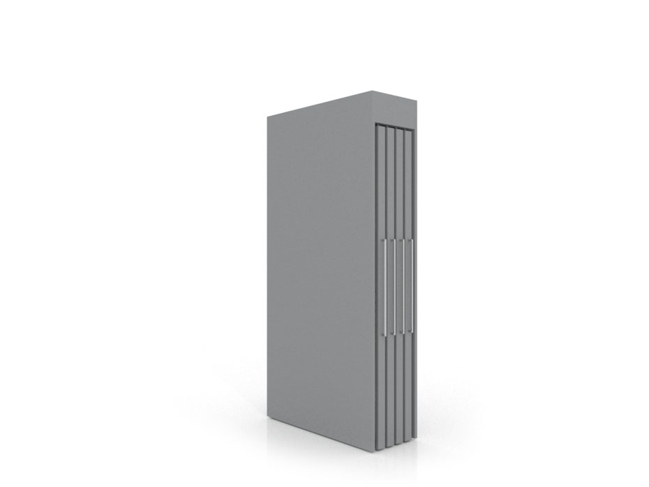 Tile display stands for sale Londres XL 8 Silver 2400x1205_1
