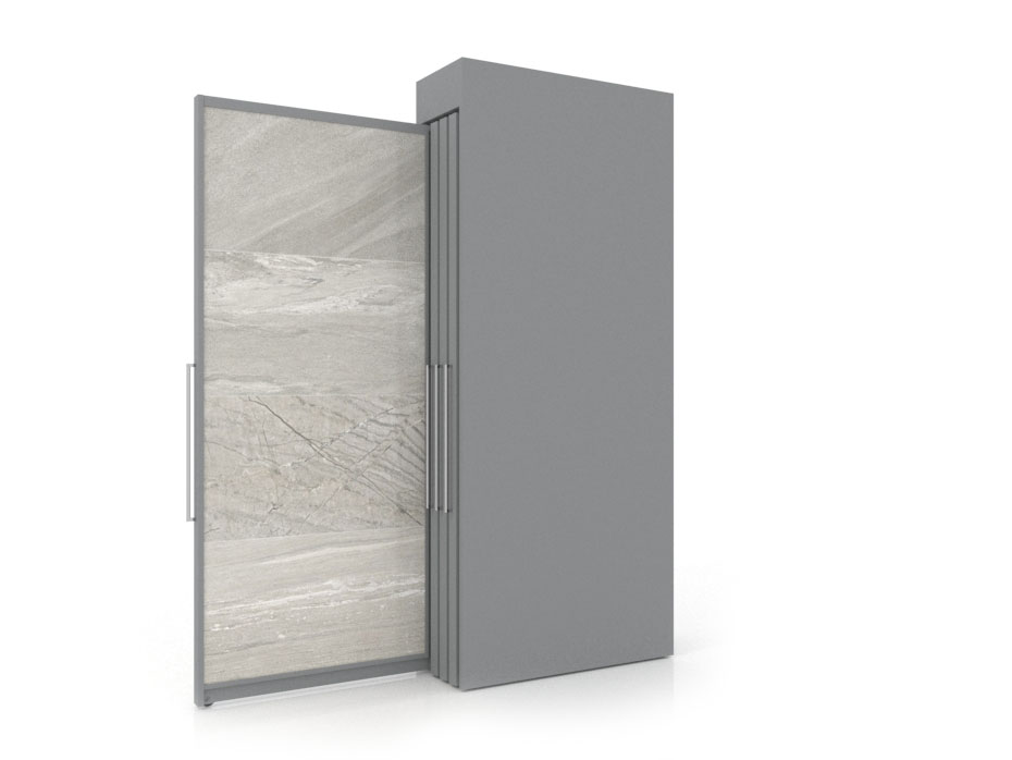 showroom tile display Londres XL 8 silver 2800x1205_2
