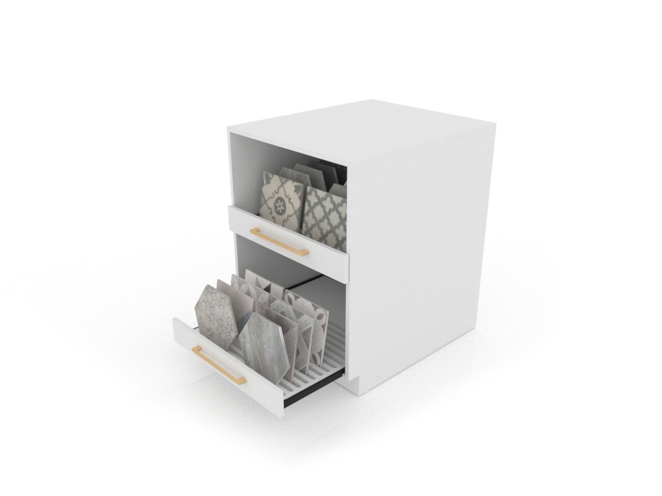 M2 Open 61 blanco abierto