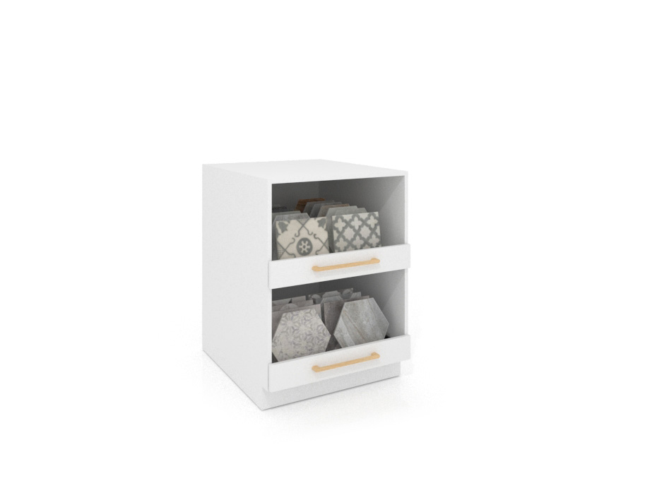 M2 Open 61 blanco cerrado