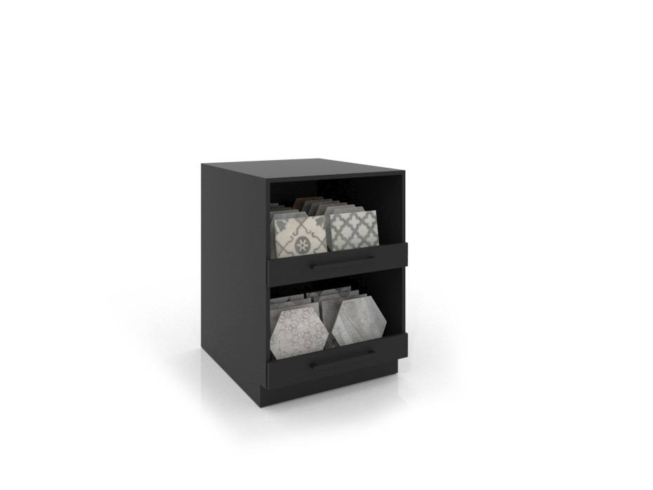 M2 Open 61 negro cerrado
