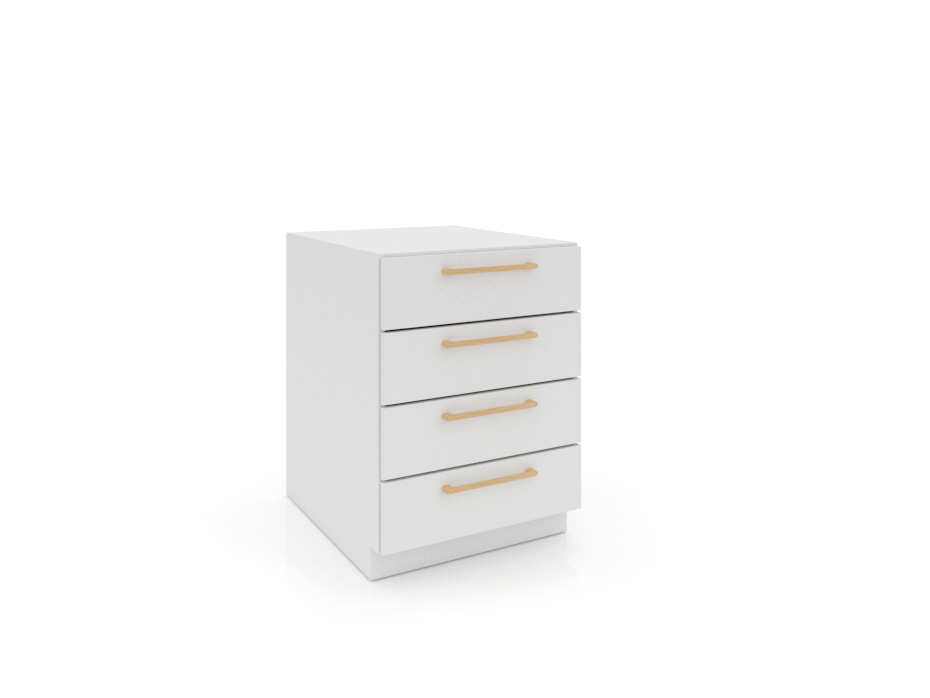 M4 Closed 61 Blanco Cerrado