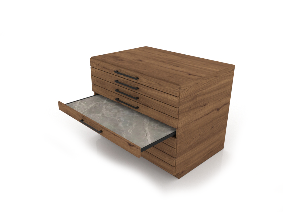 M9 madera old oak abierto