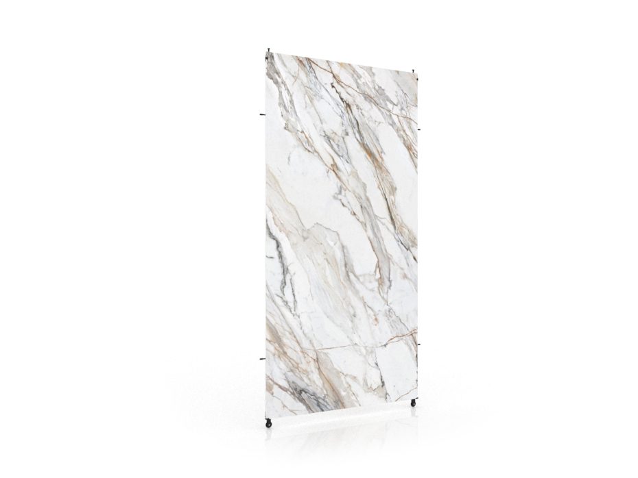 expositor de azulejos multiformato Panel Extensible 160 negro